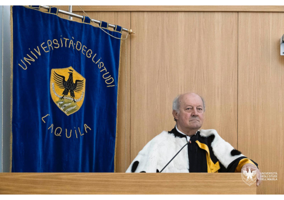 Mourning at the University of L’Aquila. Rector Edoardo Alesse has passed away